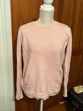 LOFT Soft Pink Crewneck Sweater
